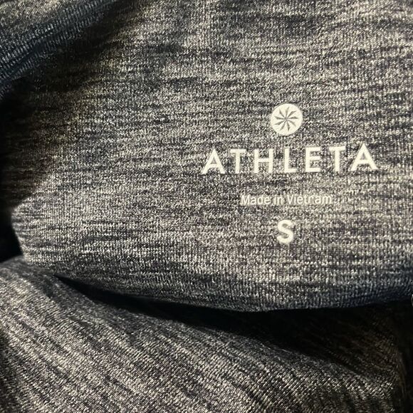 Athleta High Rise Plie Tight Leggings Heather Gray S - Picture 7 of 7